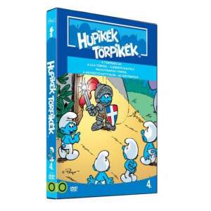 Hupikék Törpikék - A sorozat 4. rész - DVD 45493486 CD, DVD - Gyermek film / mese