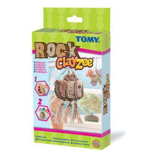 Tomy Clayzee Kőkorszaki Kövületek Utántöltő Csomag - Kreatív Agyag Készlet