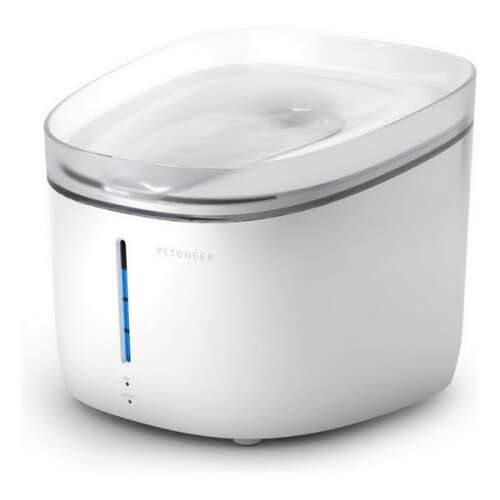 Petoneer Fresco Ultra okos kisállat itatókút, fehér, 2 literes, UV sterilizálás, Alexa kompatibilis