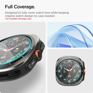 Spigen Glas.tR EZ Fit Kijelzővédő - Samsung Galaxy Watch Ultra (47mm) - 2 db