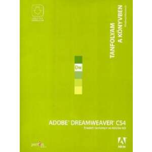 Adobe Dreamweaver CS4 - Tanfolyam a könyvben, könyvborító, webdesign tanulás - Szakkönyv