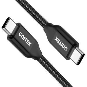 UNITEK C14059BK USB-C kábel, 2 méter, fekete - Unitek