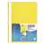 DONAU A4 PP Lemon Yellow Lever Arch File, 120/180 micron, 10 pack