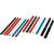 Assortment of Donau 10 mm, 1-100 lap, document dividers in various colors