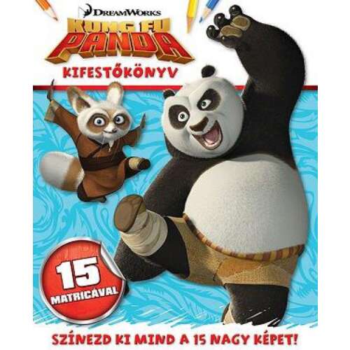 Kung Fu Panda - kifestőfüzet matricákkal 45489146