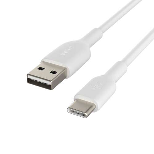 Belkin USB A - USB C kábel, 2 méter, fehér