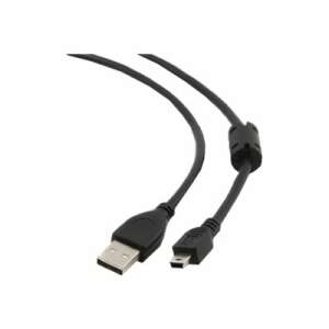 Kabel USB 2.0 Gembird A-Mini 5-pin, 1,8 m, z rdzeniem ferrytowym - Gembird
