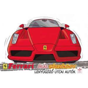 Lenyűgöző utcai autók - Ferrari óriás színezőkönyv 45492394 Foglalkoztató füzetek, kifestő-szinező - Autó