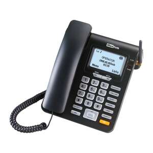 MaxCom MM28D Schwarzes Tischtelefon - Maxcom