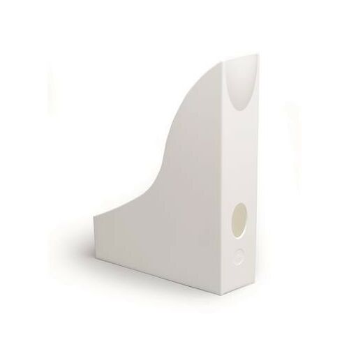 DURABLE Dokumentenhalter "Basic" 73 mm aus weißem Kunststoff 138507831