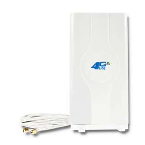 Antena interioară Qoltec 57013 4G LTE 30dBi, albă, multidirecțională - Antene de rețea