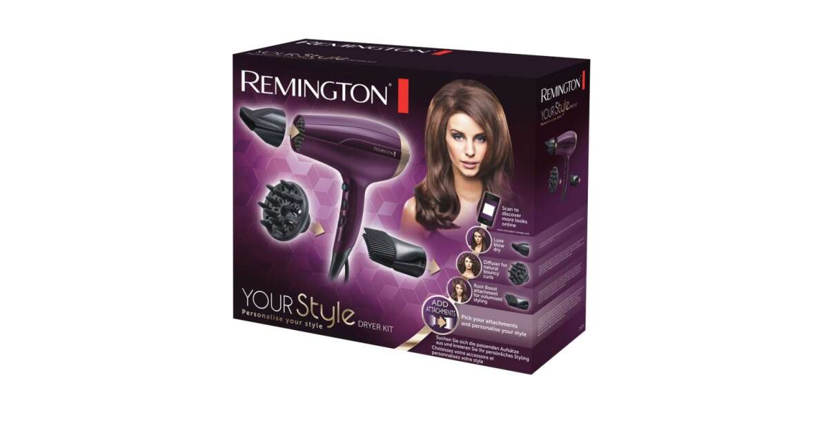 Remington D5219 2300W Purple hairdryer