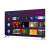 ILIKE 43 inch Full HD Android Smart TV, 108 cm ultra-thin frame Full HD Smart TV, Netflix, Youtube, showing the Android TV interface with apps like YouTube, Netflix, Amazon Prime, and more, side view