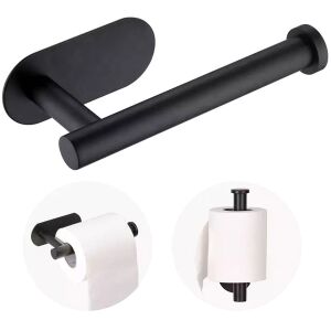 Stainless Steel Self-Adhesive Toilet Paper Holder with Usage Examples - Toilet Paper Holder & Stand