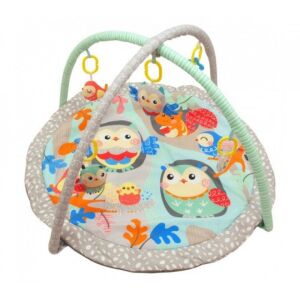Baby Mix Owl Activity Gym and Play Mat - 90x60cm - Babies & Toddler