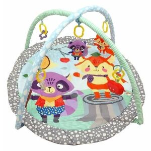 Baby Mix Hracie deka s motívom mývala, 90cm - Bábätká & Batoľatá