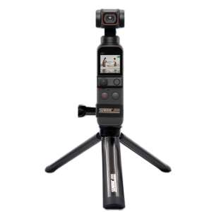 Стабилизатор и мини стойка STARTRC за DJI Osmo Pocket 2 и Pocket 3, с монтиращ пръстен и 1/4-инчов винт - Аксесоар за камера за действие
