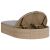 vidaXL Dupla Napozóágy - Polyrattan - Bézs - 200cm 172257035