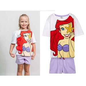 Disney Ariel Mała Syrenka 2-częściowy letni zestaw koszulka i spodenki dla dziewczynek, 3-4 lata (104 cm) - Moda i ubiór