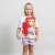 Lány a Disney Ariel Hercegnő 2 részes nyári póló és short szettben, 3-4 éves (104 cm)