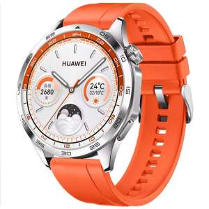 THD silikonski remen za sat Huawei GT4/GT3/GT2 - narančasti - 46 mm 104031654 - Pametni uređaj
