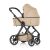 Petite & Mars ICON 2-in-1 Stroller in Beige with Bassinet
