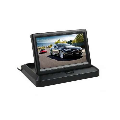 Monitor auto 5 inch, monitor cameră de marșarier, monitor cameră de marșarier pentru auto, monitor auto pentru mersul înapoi, monitor auto pentru parcare