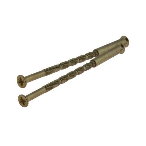 Bronz ajtókilincs rögzítő csavarok, 80mm, ZP - Csavar