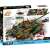 Spatele cutiei cu set de construcție Cobi T-72M1R (PL/UA) tanc, 724 piese, 2 figurine, scară 1:35
