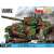 Cutie cu set de construcție Cobi T-72M1R (PL/UA) tanc, 724 piese, 2 figurine, scară 1:35