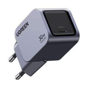 Ugreen Nexode Pro 30W Ładowarka Sieciowa USB-C, Szybkie Ładowanie, Kompaktowa, Szara - Ugreen