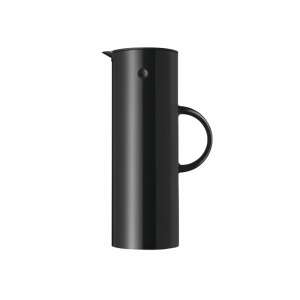 Stelton EM 77 1L fekete vákuumszigetelt kancsó, termosz, kávéhoz, teához, meleg és hideg italokhoz - Stelton