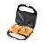 Home HG SZ 04 sandwich maker open with toasted sandwiches