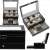 Springos HA1063 watch box with 12 slots and a drawer for storing watches and jewelry