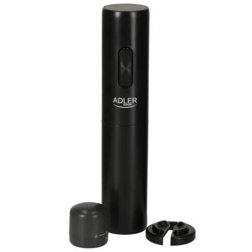 Adler electric wine opener set, black, with accessories