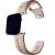 3mk Szilikon Apple Watch Szíj Apple Watch S4/S5/S6/S7/S8/S9/SE/Ultra 42/44/45/49mm - Latte színben