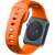 Narancssárga szilikon szíj Apple Watch-hoz