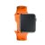 Közelkép a 3mk Narancssárga Apple Watch Szíjról