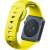 3mk Szilikon Apple Watch Szíj Sárga színben, hátulnézet