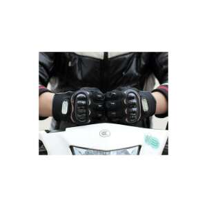 Extra Große Motorrad-Handschuhe 22632 - Schwarz - Wasserdicht - Bequem - Motorrad-Handschuhe - Hervorragender Griff - Handschutz 104052567 - Schutzausrüstung für Motorräder