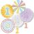 First Birthday Rainbow Hanging Decoration 5 pcs 104053075