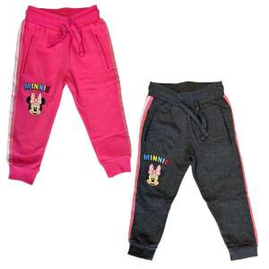 Disney Minnie girl's sweatpants, jogging pants, pink and grey, sizes 92-128 cm - Kids' Pant & Legging