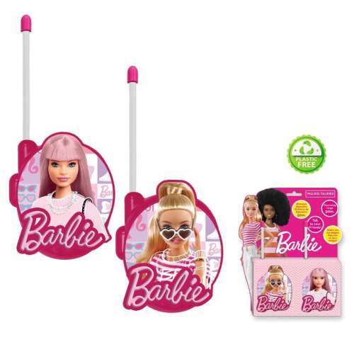 Комплект Barbie Walkie Talkies 3D с опаковка, розови играчки уоки-токи за момичета
