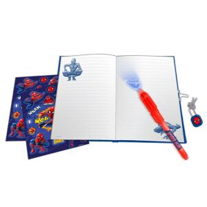 Set jurnal Spiderman Web-Slinger cu stilou magic și autocolante - Jurnale
