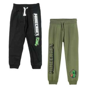 Minecraft boys' sweatpants, black and green, 6-12 years - Minecraft