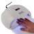 Sun X 54W UV LED Nagellampe mit 36 LEDs, weiß, Hand in der Lampe