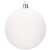 White Christmas tree ornament, 8 cm, Springos