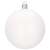 White Christmas tree ornament, 8 cm, Springos