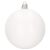 Springos White Christmas Ornament - Plain Design
