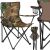 Springos Cs0110 Camouflage Campingstuhl mit Getränkehalter, zusammengeklappt